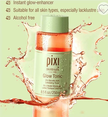 Pixi Glow Tonic With Aloe Vera & Ginseng 250ml by Pixi Skintreats Glycolic - Picture 3 of 4