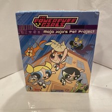 The Powerpuff Girls Mojo Jojo's Pet Project CD ROM Game 2001 NEW SEALED Big Box