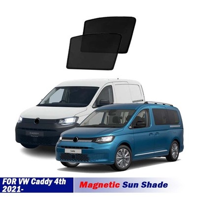 Magnetic Sun Shades For VW Caddy 4th 2021- Front Side Windows Sun Shade