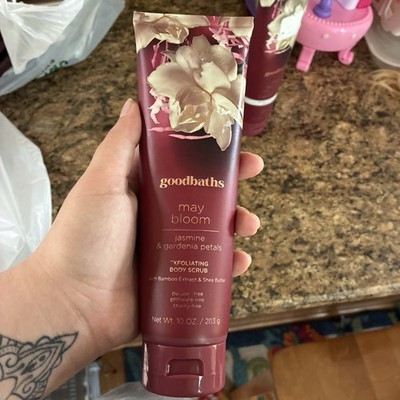 Goodbaths Exfoliating Body Scrub, May Bloom Jasmine And Gardenia (2 Bottles)