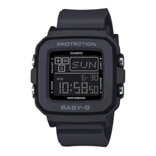 Casio Baby-G BGD10-1 Women's Digital Black Watch Shock Resistant 100M New Box