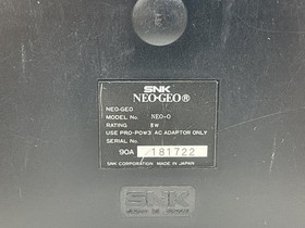 Neo Geo AES Console SNK All included & Rom Cartridge (Shodown 2) Tested