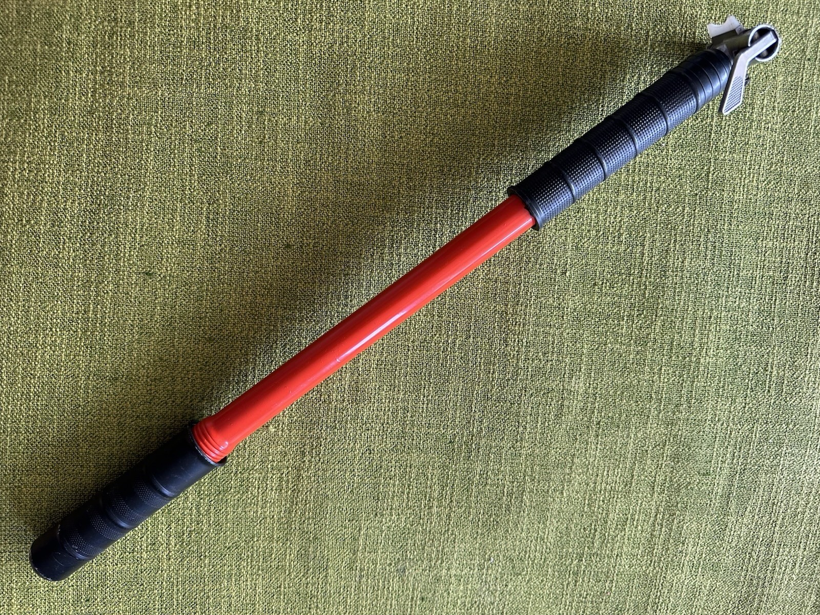 17” Vintage ZEFAL Zéfal HP PRESTA Frame Pump RED Low Miles GENTLY USED Works!