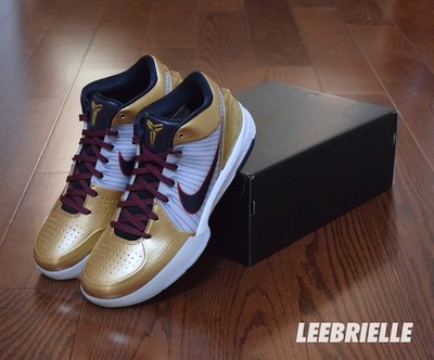 Men's Size 11 - Nike Kobe 4 Protro 2024 Gold Medal FQ3544-100 NEW