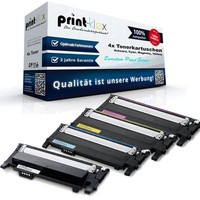 4X Rebuilt Tonerkartuschen FüR Samsung Clx 3300 Sparset Quantum Print
