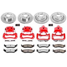 Power Stop 1-click Z36 Extreme Truck And Tow Brake Kits With Caliper Kc2168-36