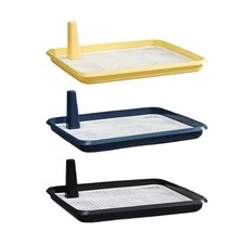 Dog Litter Box Puppy Training Pad Lightweight Nonslip Easy to Clean Potty Pan