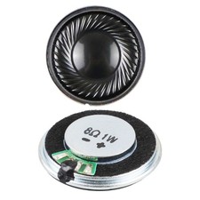 2PCS 28mm Full Spectrum Speakers 8Ohm 1W Strong Magnet Horn Loudspeaker 1 pair