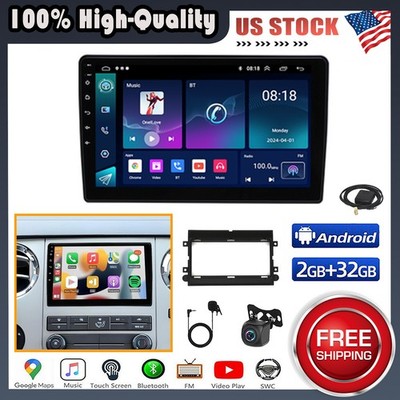 For 2004-08 Ford F150 F-150 Apple Carplay 10'' Android Car Stereo Radio GPS NAVI