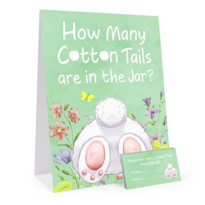 30 Players Easter Games for Adults family Large Groups, How Many Cotton Tails...