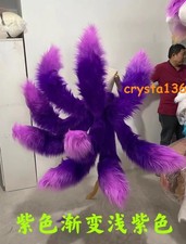 League of Legends Coven Ahri Nine Tailed Fox Tail Purple Gradient Cosplay Prop