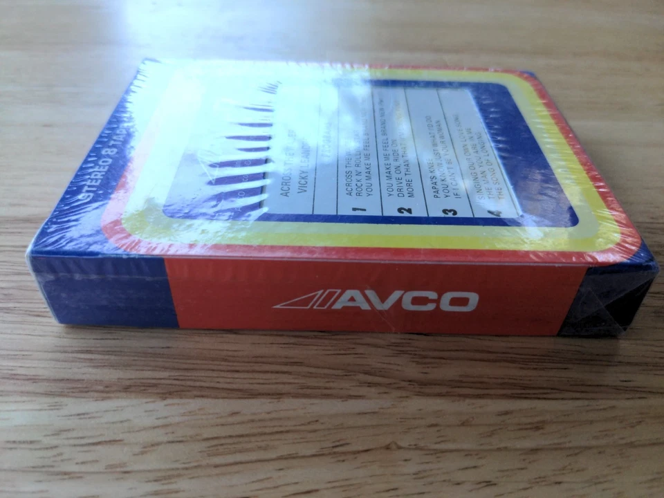 Rare NOS Vicky Leandros Across The Water 8 Track Tape Selaed Avco NEW - Image 4 of 4