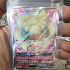 Pokémon Whimsicott GX Ultra Rare Full Art Holo 206/214 Sm-Unbroken Bonds 190 HP on eBay