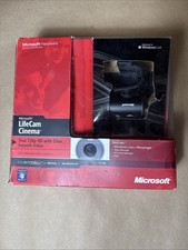 Microsoft Life Cam Cinema H5D00001 Model 1393 Web Camera Windows Live Open Box