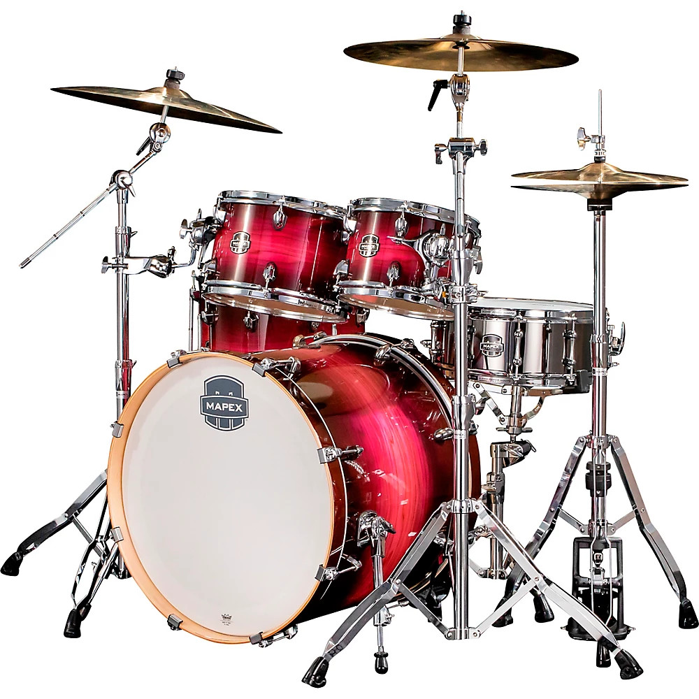 Mapex Armory Series 6-Piece Studioease Shell Pack Fast Toms w/22" Bass T Burst