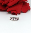Sterling Silver Pink Garnet  Ring  Size 7 2.63g  CAT RESCUE — photo 1
