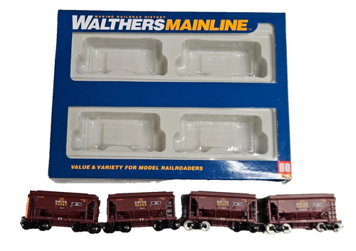 HO WALTHERS MAINLINE 910-58058 24' MINNESOTA MINERAL COCHE CON CARGA 4PK MISSABE DM&IR | Zustand: Used