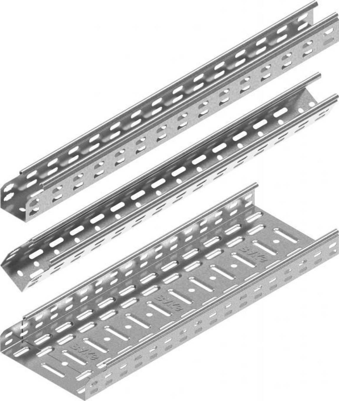 Cable trough perforated 400x60 thickness 0.7mm KGL 160516