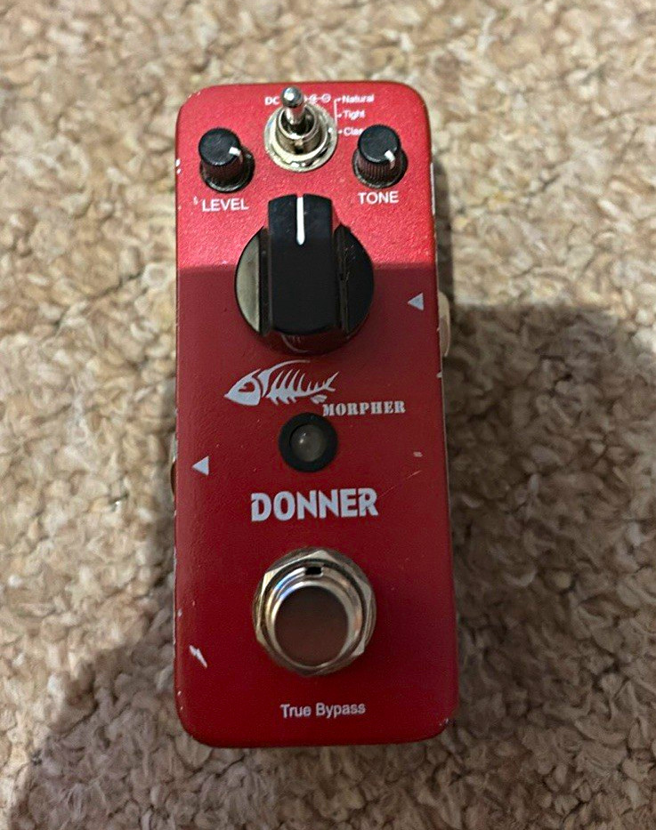 Donner Morpher Analogue Distortion/Overdrive Pedal True Bypass Electric Guitar