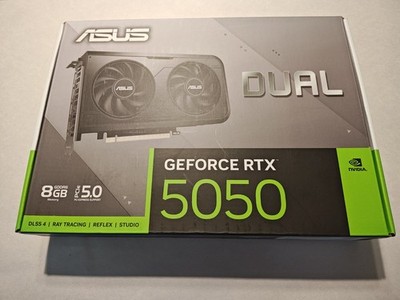 NEW ASUS Dual GeForce RTX 5050 8GB GDDR6