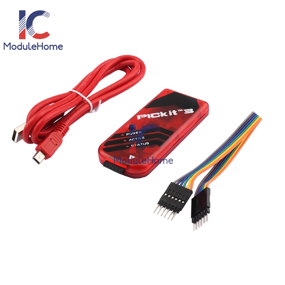 PICkit3 Microchip Original MPLAB PICkit 3 PIC In-Circuit Debugger Programmer NEW