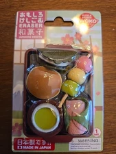 US Seller 1x iwako Eraser Set - Sushi / Sweets / Dinosaurs - Made in Japan