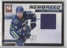 2011-12 Panini Elite New Breed Materials Cody Hodgson #7 2d8