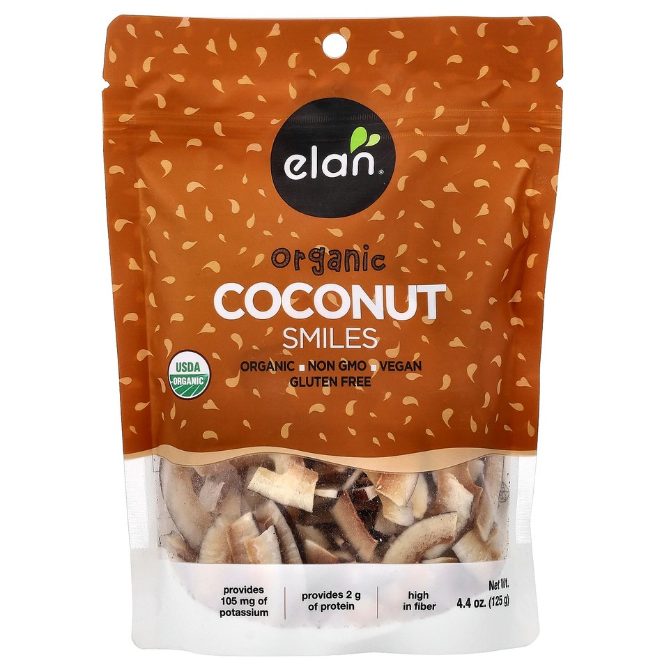 Organic Coconut Smiles, 4.4 oz (125 g)