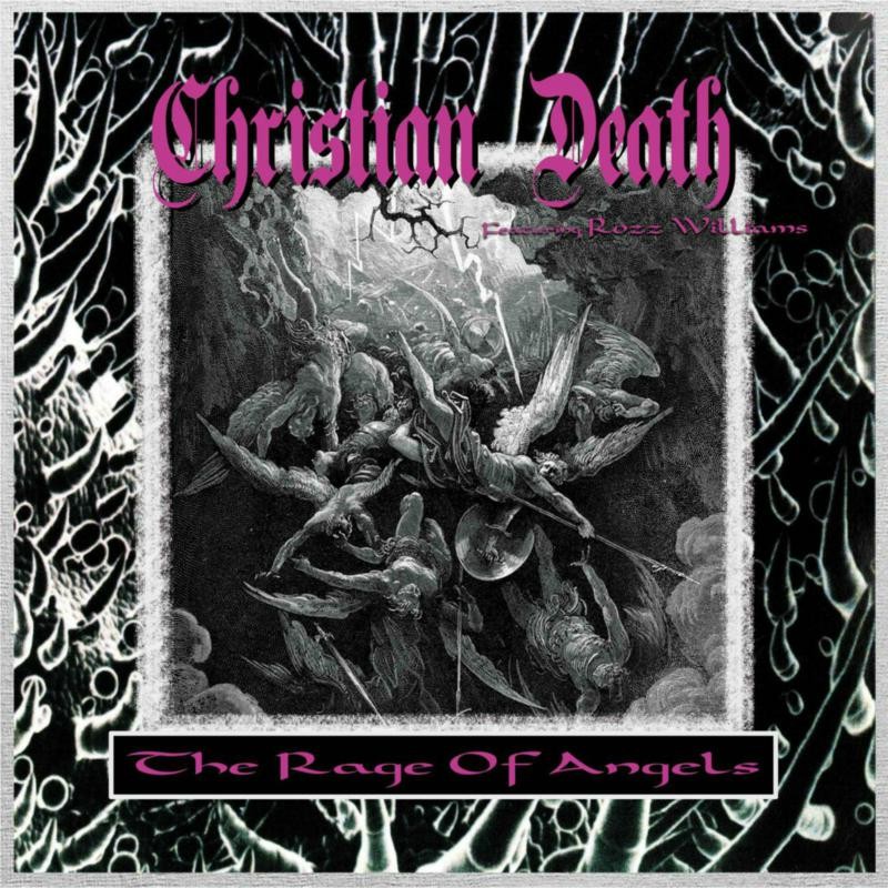 Christian Death Rage of Angels - Purple/Black Splatter LP Vinyl NEW
