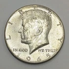 1965 Kennedy Half Dollar 40% Silver AU Philadelphia Minted
