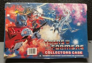 1984 Transformers Collectors Carrying Case Optimus Tara Toy Corp 75100 Vintage