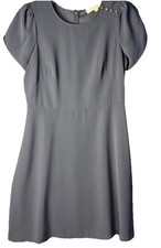 Loft Women’s Size 4 Gray Short Sleeve Dress Office Wedding