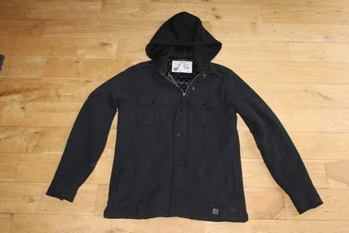 Fox Riders Co Padded Quilted Jacket/Coat Size Medium 'Black' FOX Racing