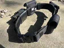 Hero's Pride 2.25" Nylon Duty Belt with Pouches. Size Medium (28-32)