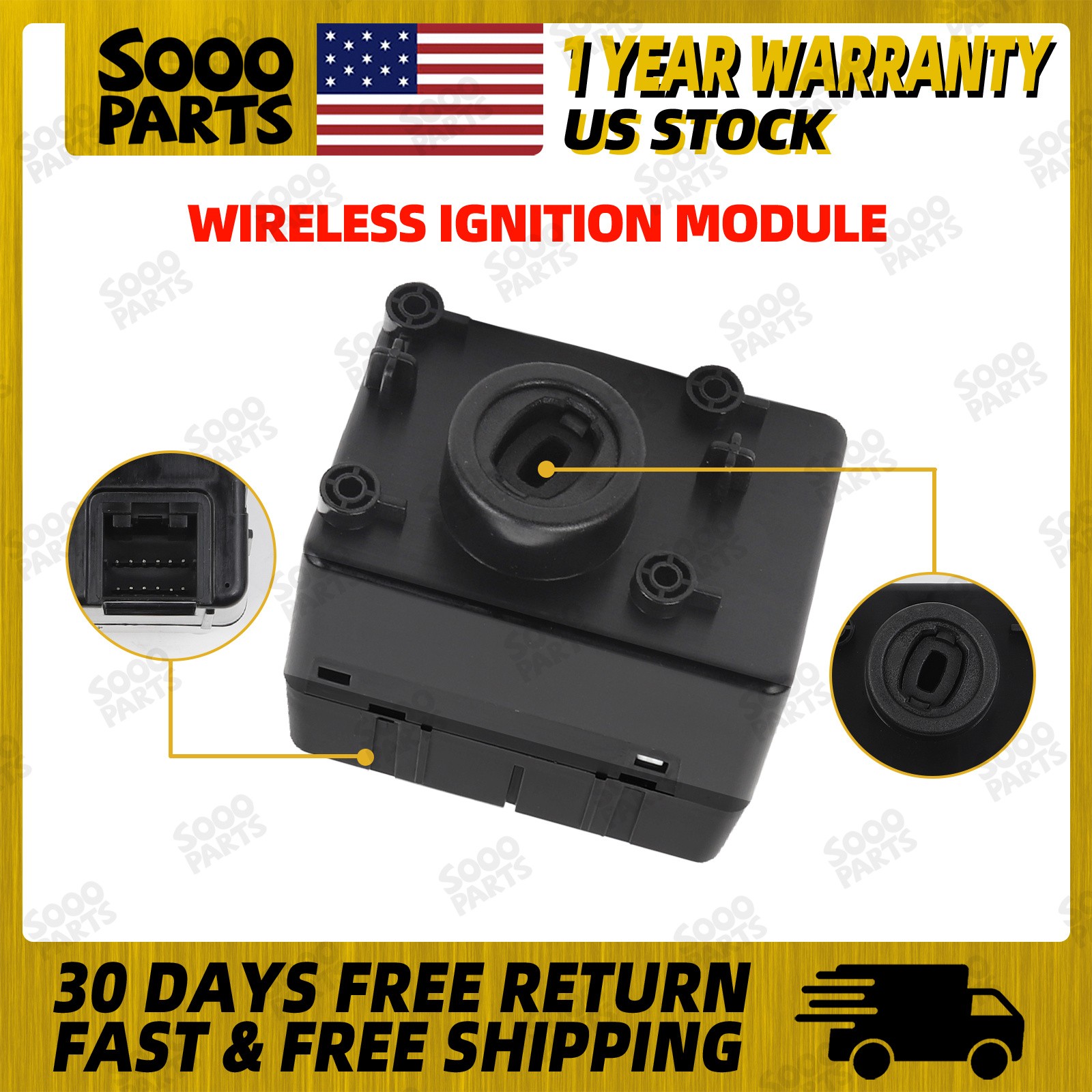 Wireless Ignition Module For 2011-2013 Jeep Dodge Chrysler 2011-2012 Ram 601-082