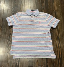 Polo Ralph Lauren Polo Shirt Men  s XL Custom Blue Cotton