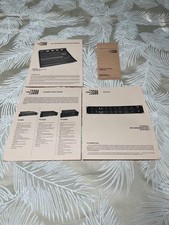 RARE Vintage 1970's Biamp Original Sound Equipment Product Sheets  Price List