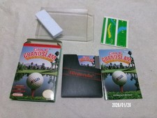 #809 Nes Nintendo Golf Grand Slam di Atlus CIB con mappa/poster