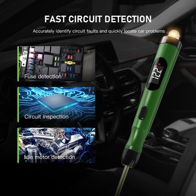 Handheld Portable Digital Display Car Diagnostic Tools Probe Pencil LUPI GRCD