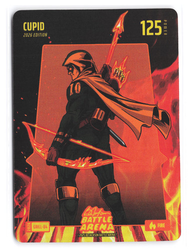 2026 Bo Jackson Battle Arena Cupid Jordan Love Grillin #GRILL-84 FIRE Parallel