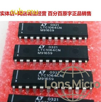 1PCS LTC1064CN Low Noise,Fast,Quad Universal Filter Building Block DIP24 #sub/95
