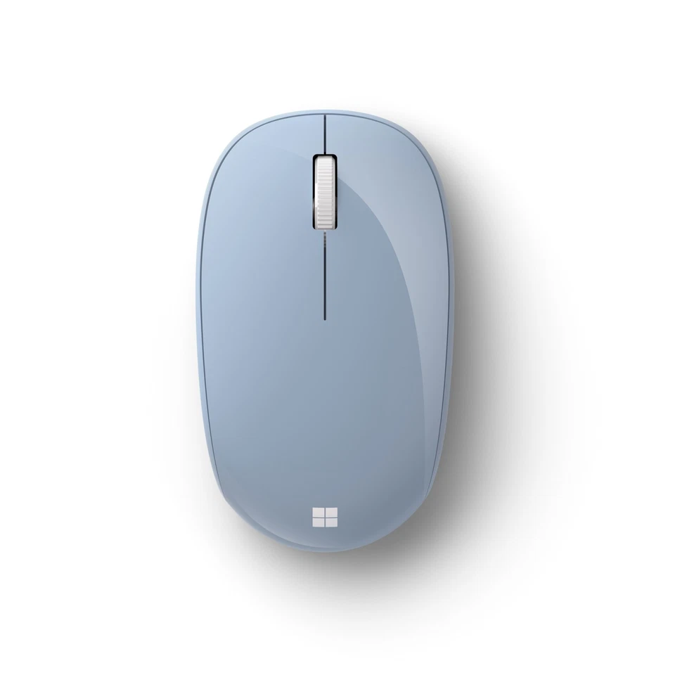 Microsoft Bluetooth® Mouse Blu Pastello RJN-00015 Ambidestro Bluetooth - Immagine 2 di 4
