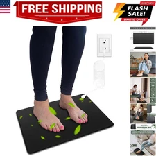 Grounding Mat Kit, 15ft Grounding Cord, Use for Ground Foot Mats, Computer Ma...