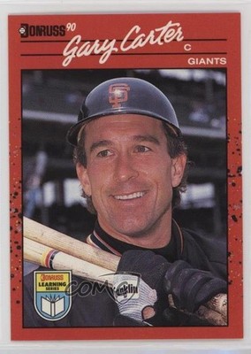 1990 Donruss Learning Series Gary Carter #5 HOF m4l