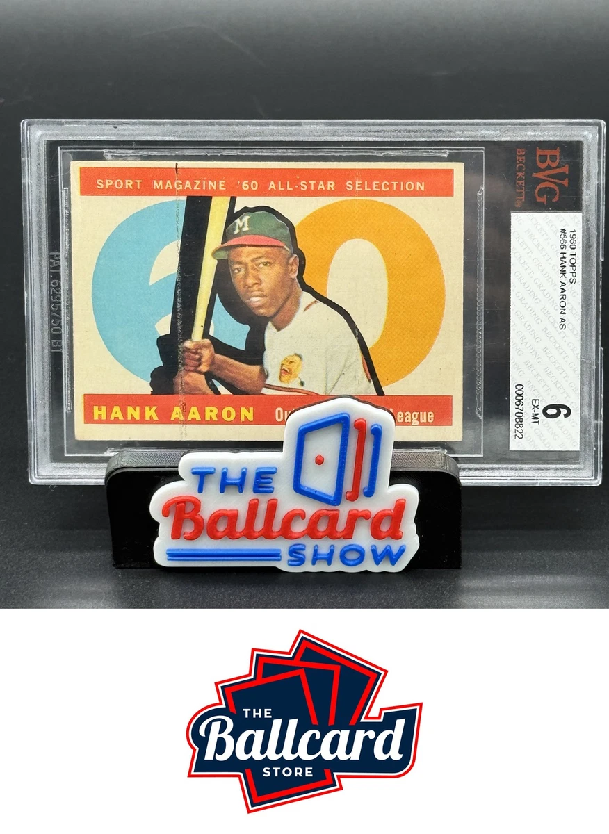Topps Hank Aaron Beckett Vintage Grading (BVG) Baseball Sports