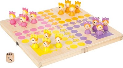 Small Foot 11105 Ludo Princesses, made of FSC 100% certified wood, with practica