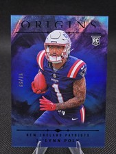 2024 Panini Origins (RC) JaLynn Polk Blue /99 #122 New England Patriots 