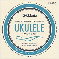D'Addario D'Addario 6-String Nyltech Ukulele Strings Tenor