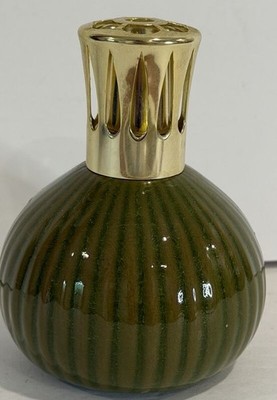 Lampe Berger Paris Made in France Green Ceramic Lines Home Fragrance Lamp