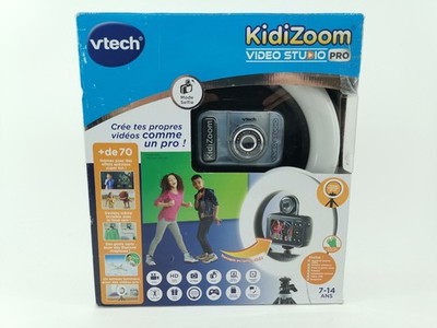 VTech KidiZoom Video Studio Pro Kamera Kinder Ringlicht Stativ Französische Anl.